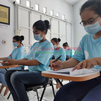 Kegiatan Ujian Pelatihan PT. Sansan Yosindo