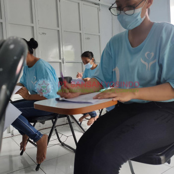 Kegiatan Ujian Pelatihan PT. Sansan Yosindo