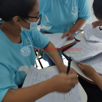 Kegiatan Ujian Pelatihan PT. Sansan Yosindo