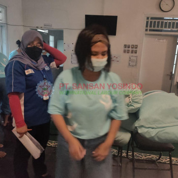 Kegiatan Ujian Pelatihan PT. Sansan Yosindo