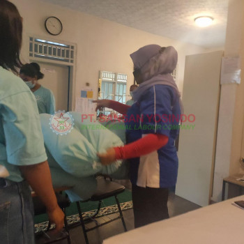 Kegiatan Ujian Pelatihan PT. Sansan Yosindo