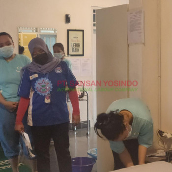 Kegiatan Ujian Pelatihan PT. Sansan Yosindo