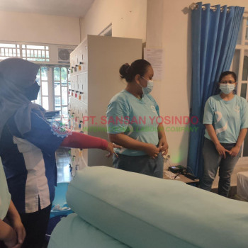 Kegiatan Ujian Pelatihan PT. Sansan Yosindo