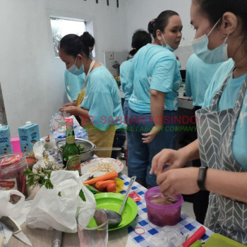 Kegiatan Ujian Pelatihan PT. Sansan Yosindo