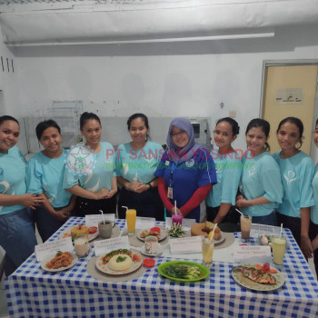 Kegiatan Ujian Pelatihan PT. Sansan Yosindo