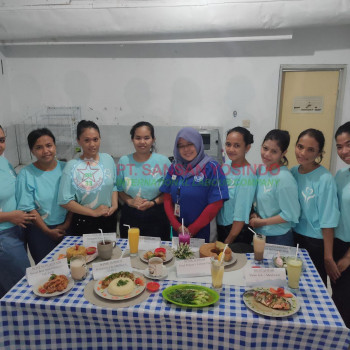 Kegiatan Ujian Pelatihan PT. Sansan Yosindo